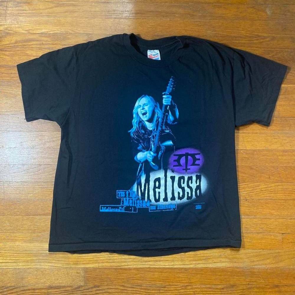 Vintage Melissa‎ Etheridge Speak Truth Tour 1994 T-shirt Women's Large